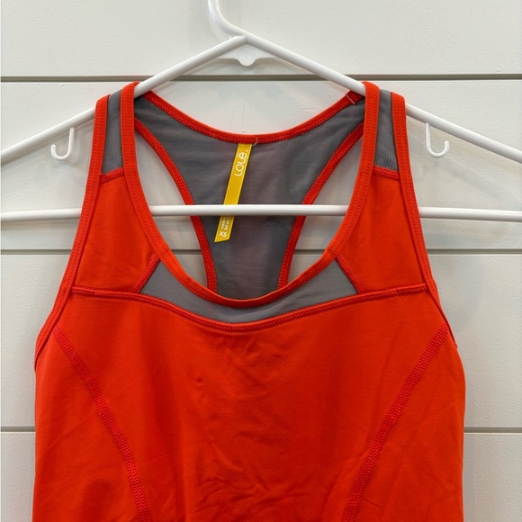 Lole Orange and Gray Athletic Tank Top - Picture 3 of 6